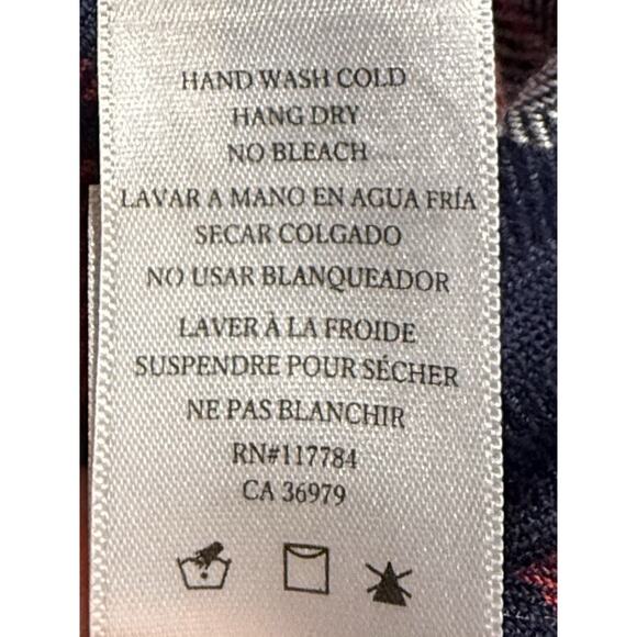 Rails Hunter Plaid Shirt Top Womens Sz M Plaid $188 Western Rustic Outdoor Rayon - Picture 7 of 11